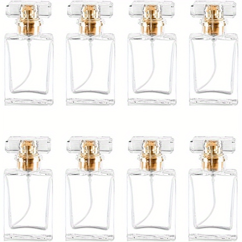 Scent Eliminator Spray - 8 ชิ้น 30 มิลลิลิตรขวดน้ําหอมแก้วเติม Clear Travel