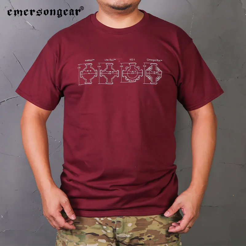 Emersongear ยุทธวิธีวัฒนธรรมเส - Outdoor Hunting T Shirts บทวิจารณ์และราคา