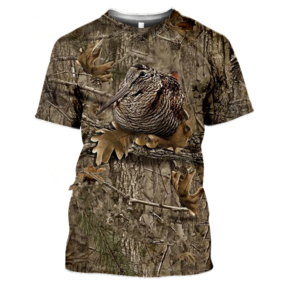 ฤดูร้อนเสื้อยืดผู้ชายแฟชั่นกลา - Outdoor Hunting T Shirts บทวิจารณ์และราคา