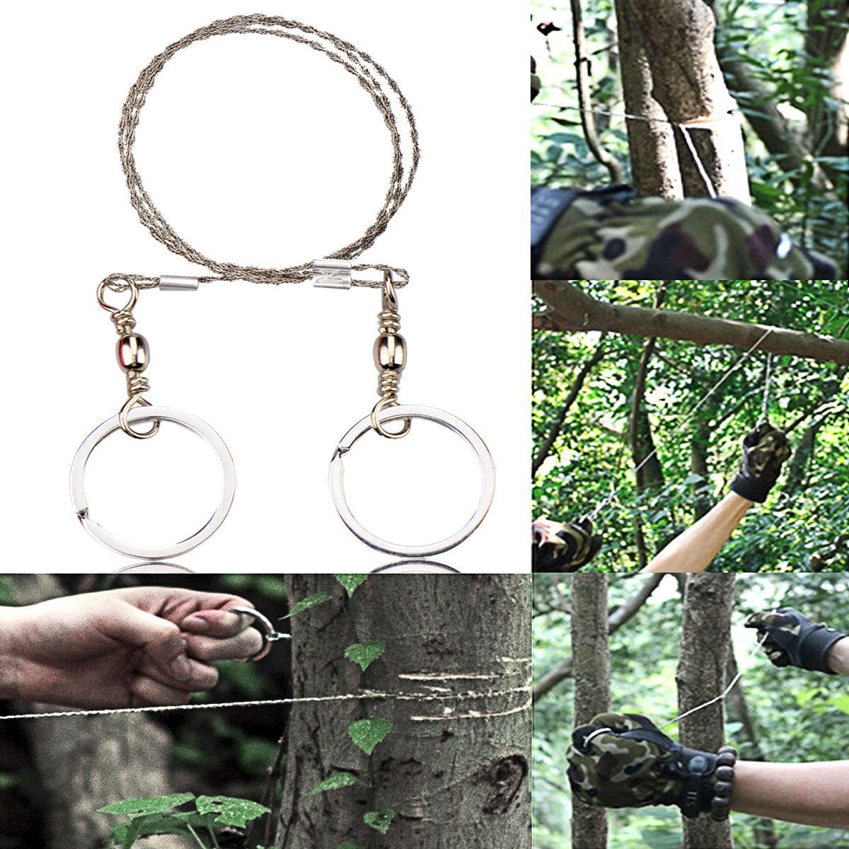 ชุดอุปกรณ์ฉุกเฉินพกพาขนาดกะทัด - Hunting Fishing Outdoor บทวิจารณ์และราคา