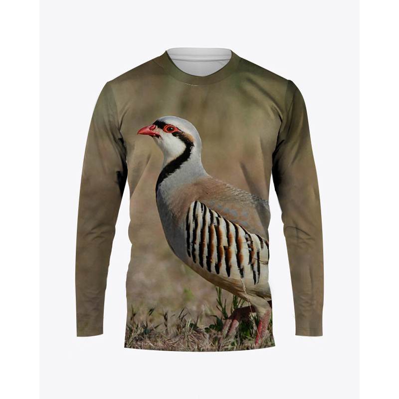 เสื้อยืดคอกลมลายพรางสำหรับผู้ช - Hunting Quail บทวิจารณ์และราคา