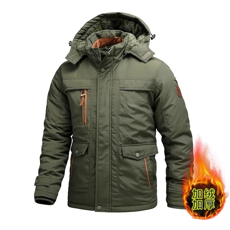 เสื้อแจ็คเก็ตบุหนาขนาดใหญ่สำหร - Outdoor Hunting Fleece บทวิจารณ์และราคา