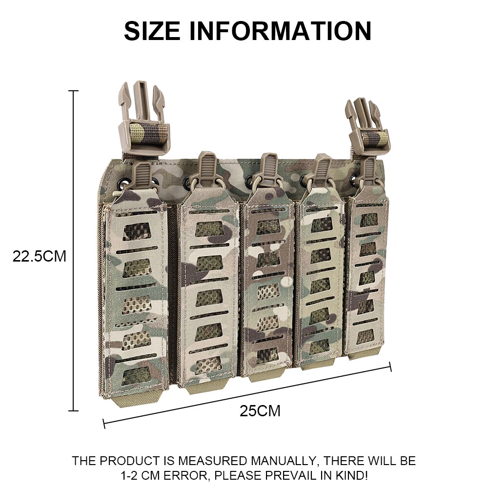 ยุทธวิธี MP5 MP7 นิตยสารกระเป๋ - Tactical Belt Rigger บทวิจารณ์และราคา