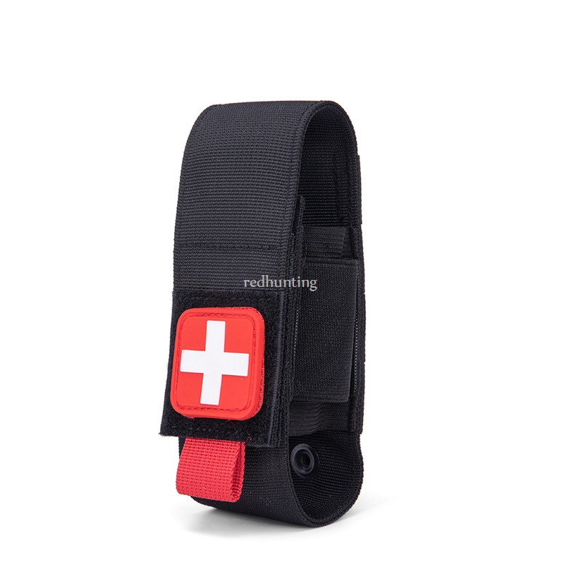 ยุทธวิธี Tourniquet POUCH ผู้ถ - Field Dressing Kit บทวิจารณ์และราคา