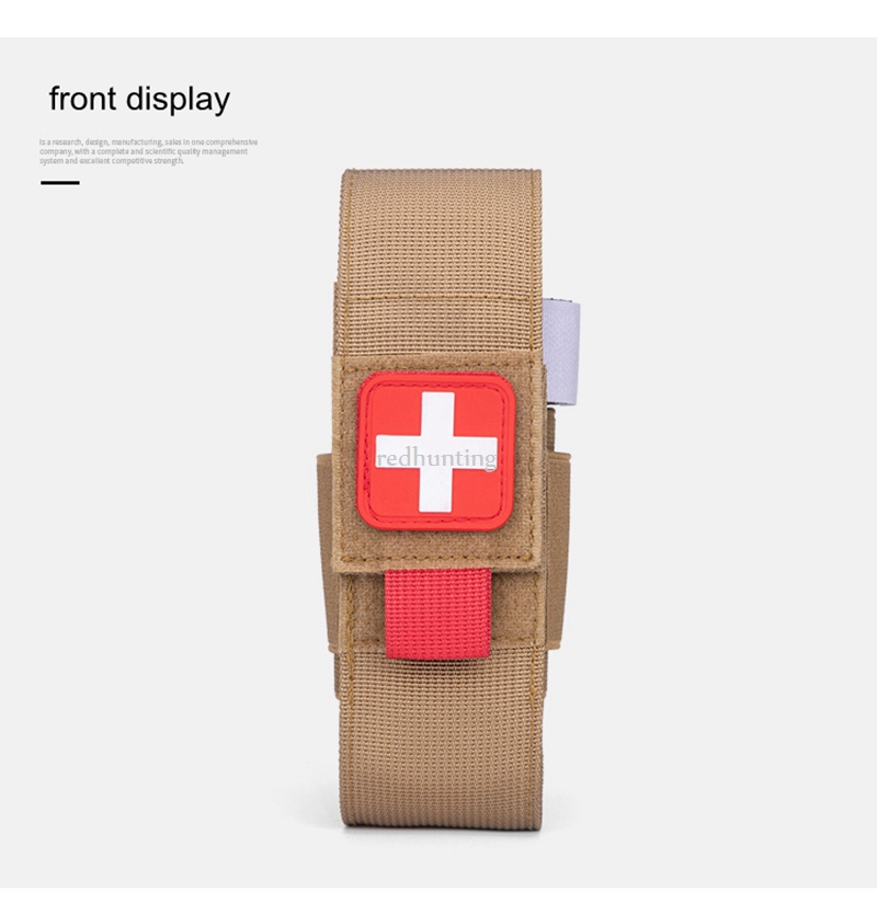 ยุทธวิธี Tourniquet POUCH ผู้ถ - Field Dressing Kit บทวิจารณ์และราคา