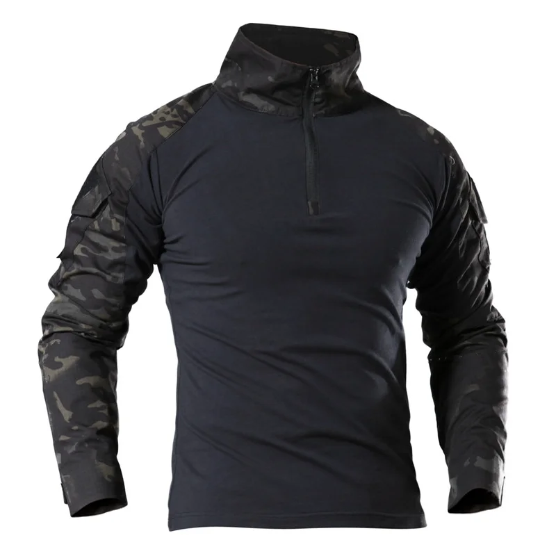 กลางแจ้งยุทธวิธีเดินป่าเสื้อยื - Outdoor Hunting T Shirts บทวิจารณ์และราคา