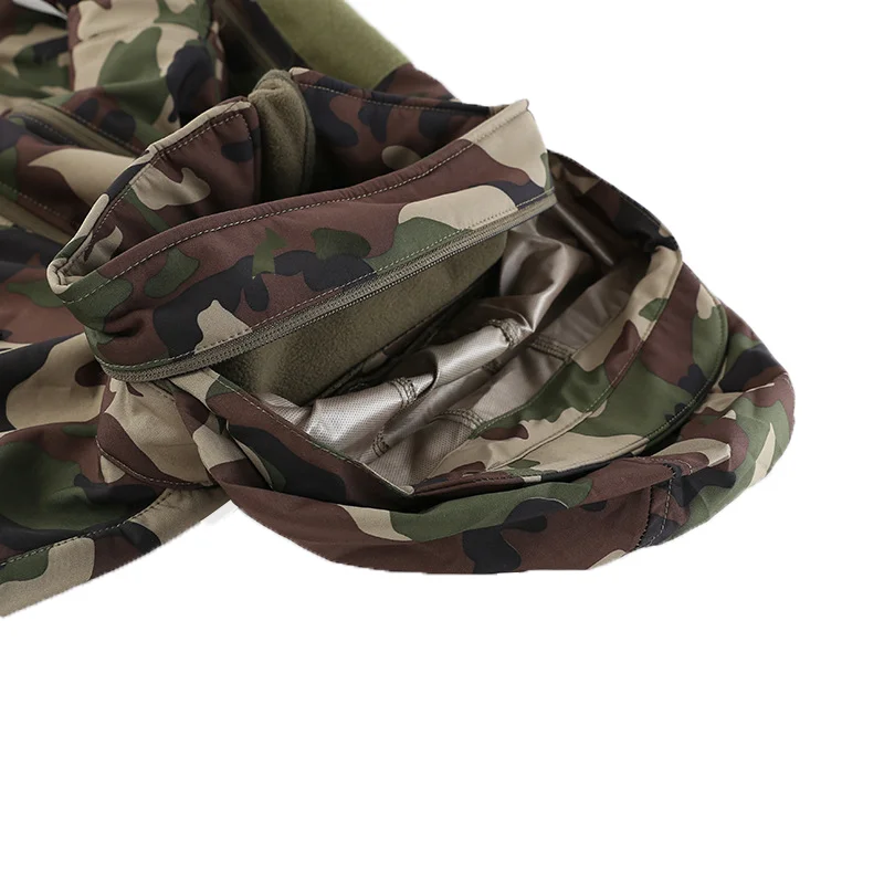 ผู้ชายฤดูหนาวฤดูใบไม้ร่วงซอฟต์ - Outdoor Hunting Fleece บทวิจารณ์และราคา