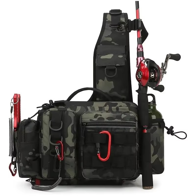 กระเป๋าคาดเอวแบบยุทธวิธีสำหรับ - Hunting Fishing Outdoor บทวิจารณ์และราคา