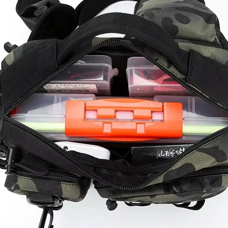 กระเป๋าคาดเอวแบบยุทธวิธีสำหรับ - Hunting Fishing Outdoor บทวิจารณ์และราคา
