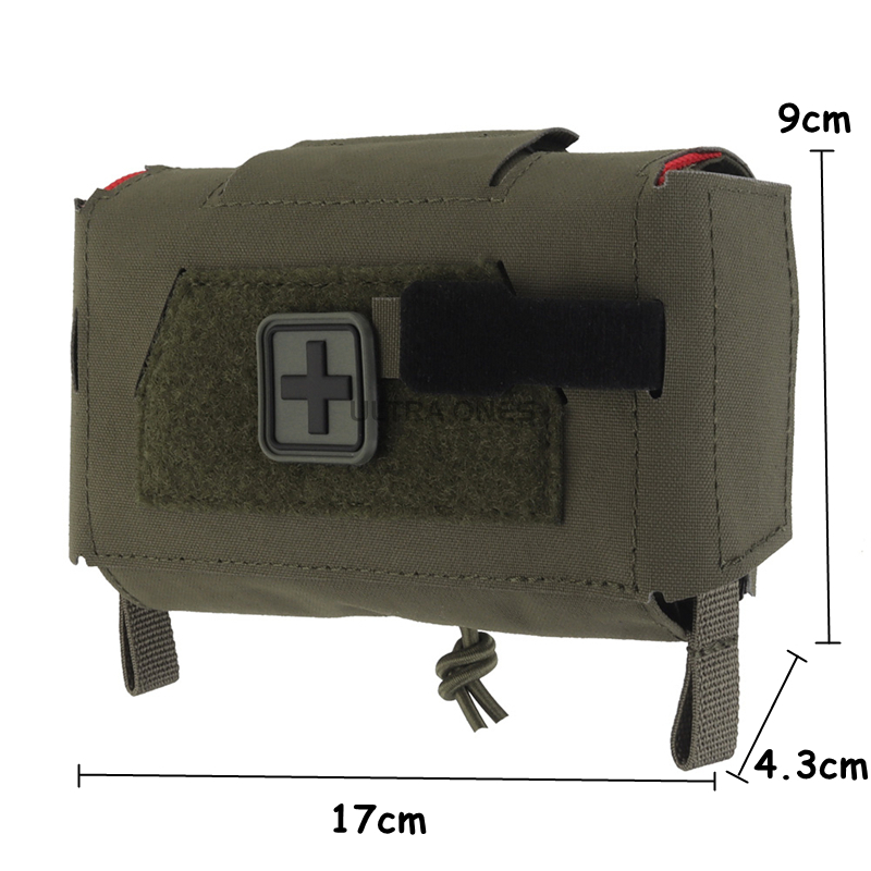 ชุดปฐมพยาบาลฉุกเฉินแบบพกพา สำห - Field Dressing Kit บทวิจารณ์และราคา