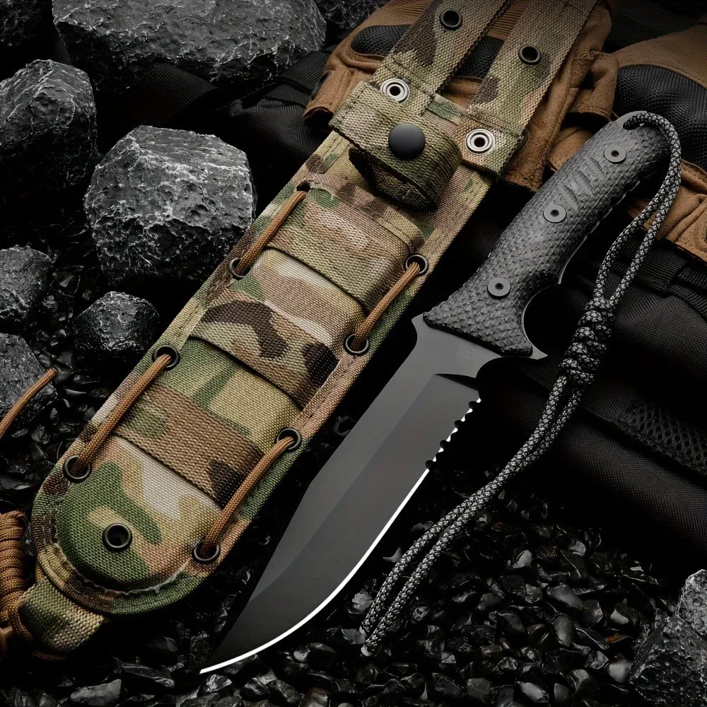 มีดตรงสำหรับตั้งแคมป์กลางแจ้งร - Hunting Camp Outdoor Kitchen บทวิจารณ์และราคา