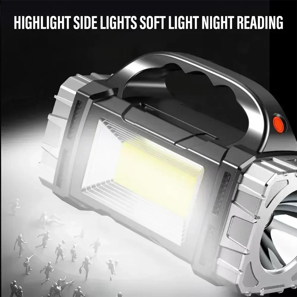 ไฟฉายมือถืออันทรงพลัง USB ชาร์ - Hunting Fishing Outdoor บทวิจารณ์และราคา