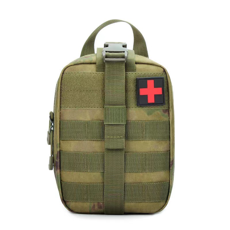 Molle ยุทธวิธีชุดปฐมพยาบาลถุงแ - Field Dressing Kit บทวิจารณ์และราคา